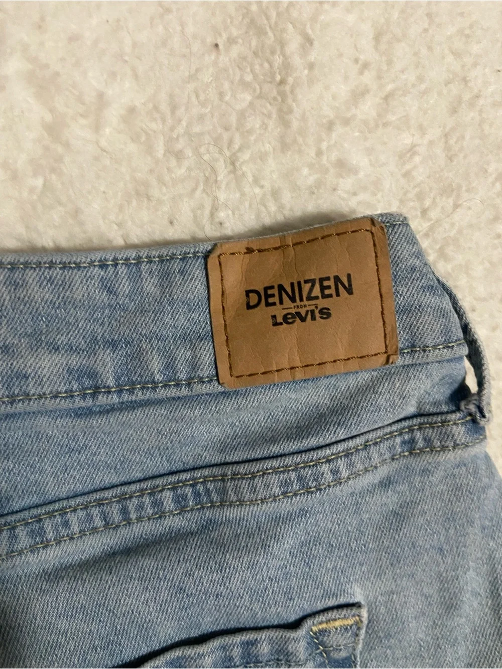 Denizen from Levi's Light Blue Women's Cutoff Denim Shorts
